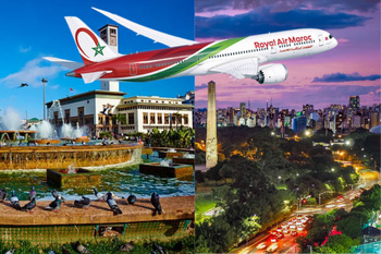Royal Air Maroc passe à cinq vols hebdomadaires entre Casablanca et São Paulo Royal Air Maroc passe à cinq vols hebdomadaires entre Casablanca et São Paulo