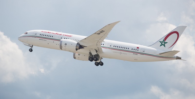 Boeing et Royal Air Maroc annoncent une commande de quatre 787-9 Dreamliner