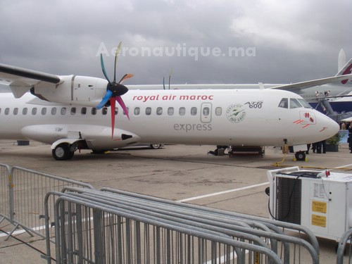 Atr Ram Un 6ème ATR 72-600 pour Royal Air Maroc avant fin 2018