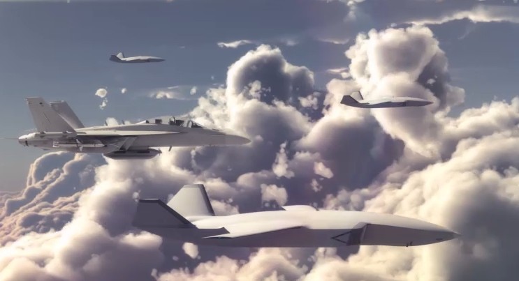Avalon 2019: Boeing dévoile le projet d'escadrilles de six drones pilotés depuis un avion de chasse