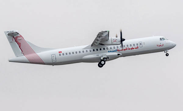 Tunisair Express reçoit le deuxième avions d'une commande totale de trois ATR 72-600