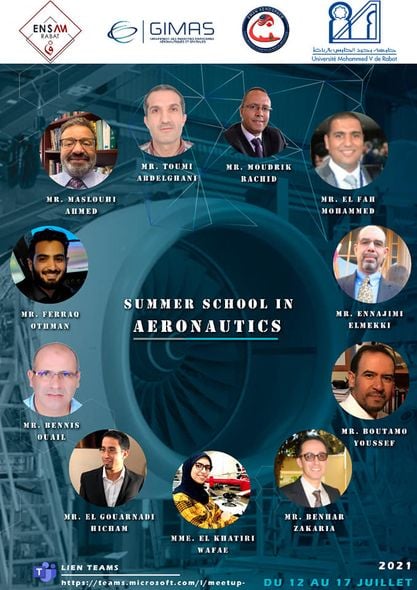 L'EMAN et L'ENSAM Rabat organisent la Summer School In Aeronautics