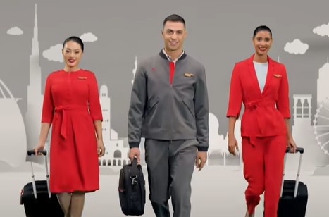 Nouvel uniforme pour le personnel d'Air Arabia (Vidéo)