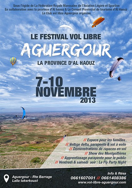 Aguergour accueille la première édition de son festival de vol libre