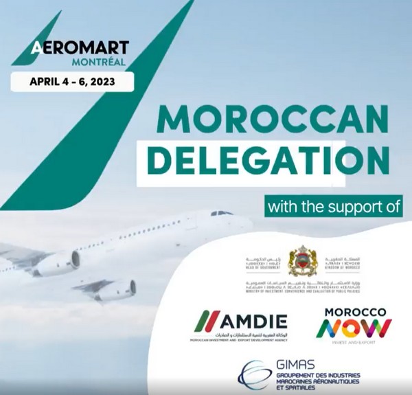Une délégation marocaine participe à la 8ème édition d'AEROMART MONTRÉAL