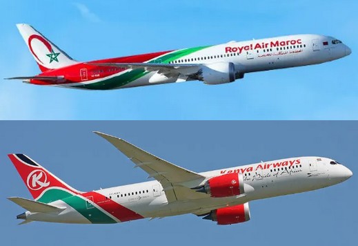 Royal Air Maroc et Kenya Airways reprennent leur partenariat réciproque de partage de code