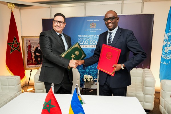 42ème assemblée de l'OACI : Accord Maroc-Rwanda pour renforcer les services aériens