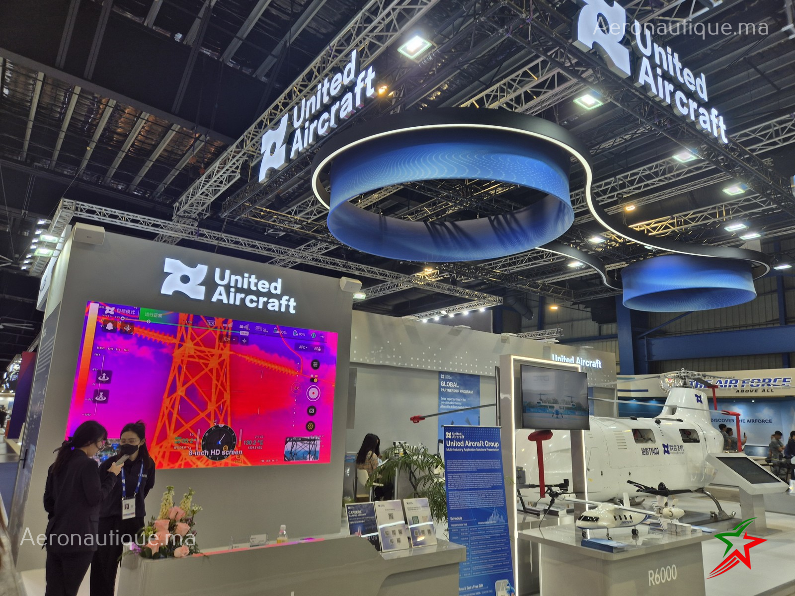 Singapore Airshow 2026 : United Aircraft expose son hélicoptère sans pilote T1400