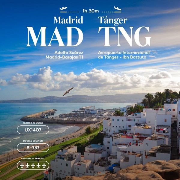 Air Europa renforce son programme 2026 avec de nouvelles liaisons vers Tanger et Marrakech