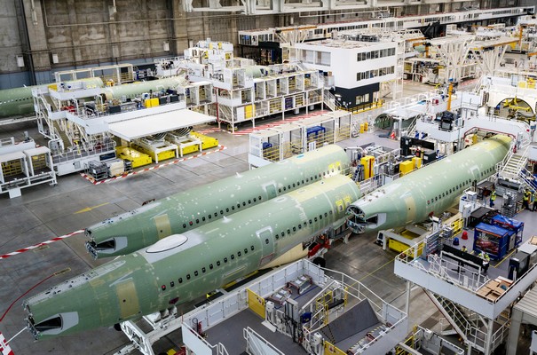 Airbus : nouvelle ligne d'assemblage A320 à Toulouse pour accélérer la production