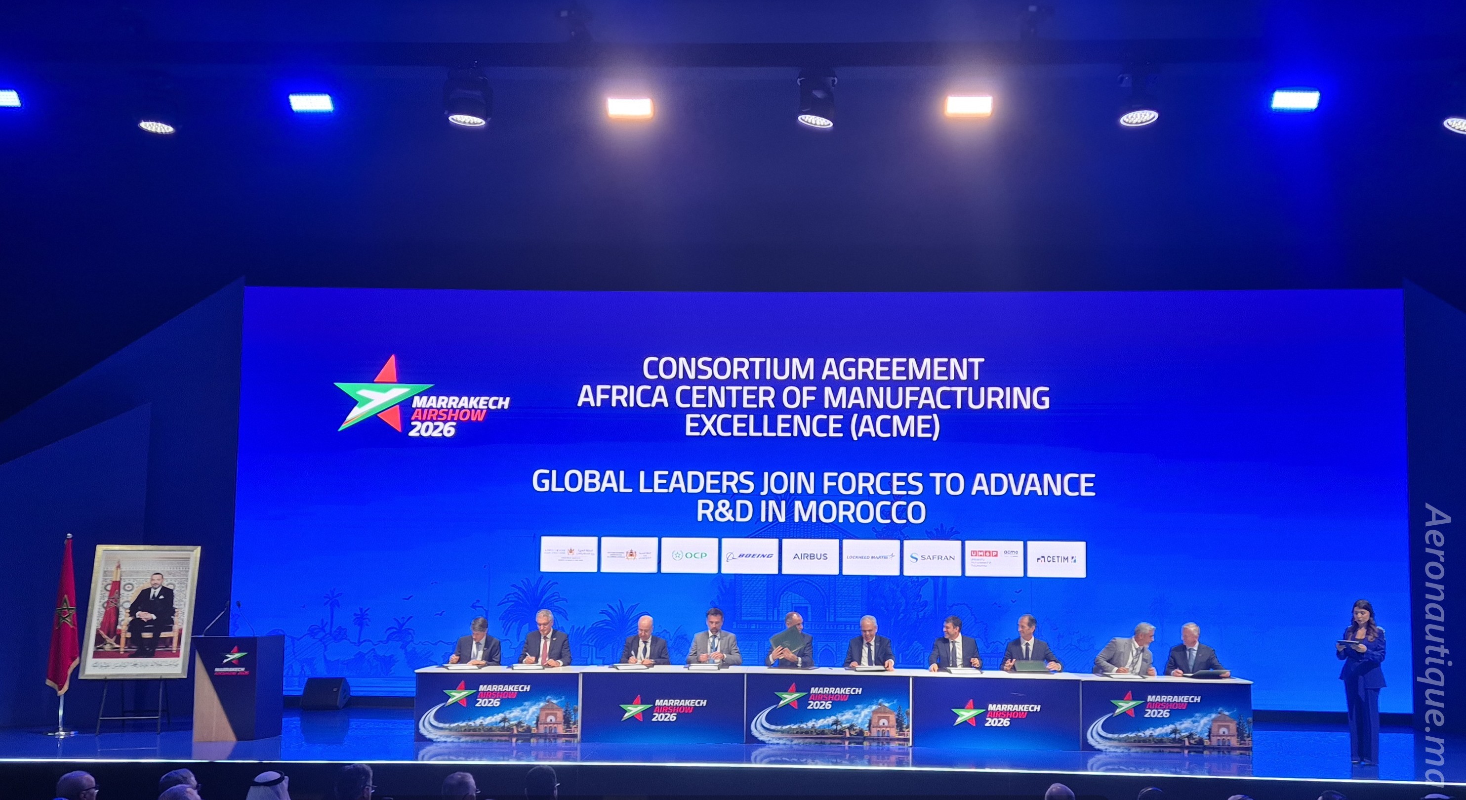 Marrakech Airshow 2026 : l’ACME officialise son consortium avec Boeing, Airbus et les industriels partenaires