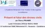 L'AIAC lance son cycle de conférences par le "Présent et futur des drones civiles" 