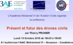 L'AIAC lance son cycle de conférences par le "Présent et futur des drones civiles" 