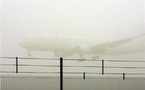 Brouillard sur L'aéroport MohammedV