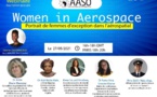 "Femme dans l’aérospatial" intitulé d'un webinar de l'African Aeronautics &amp; Space Organisation (AASO)