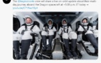 Tout se passe bien pour les astronautes amateurs de SpaceX