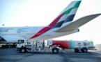 Emirates, première compagnie aérienne au monde à effectuer un vol de démonstration en A380 avec 100% de carburant durable