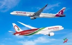 Royal Air Maroc étend son accord avec Qatar Airways vers l'Australie et Oman