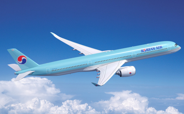 Korean Air annonce une commande à Airbus de trente-trois A350