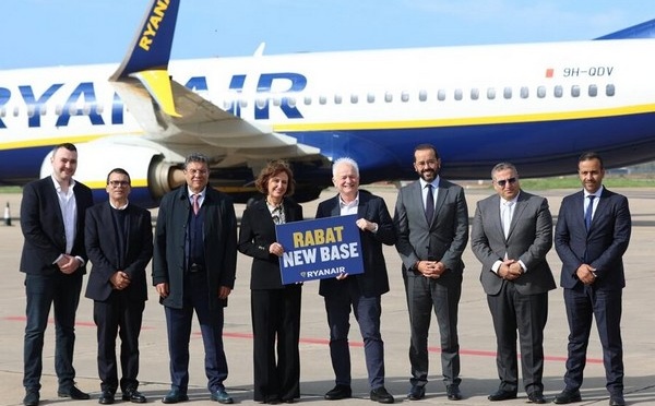 Ryanair : Nouvelle base à l'aéroport Rabat-Salé dès avril 2026