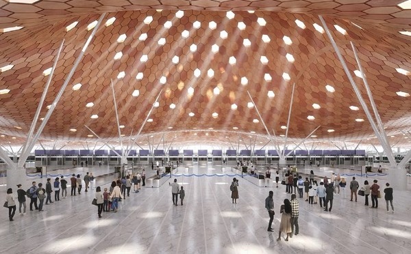 RSHP conçoit le futur hub aéroportuaire de Casablanca visant 35 millions de passagers