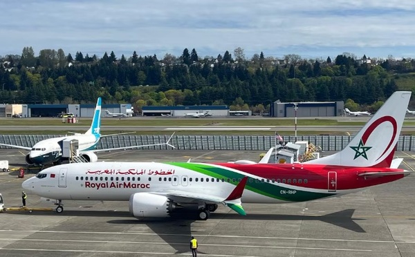 Royal Air Maroc renforce sa flotte avec un Boeing 737 MAX et atteint 66 appareils