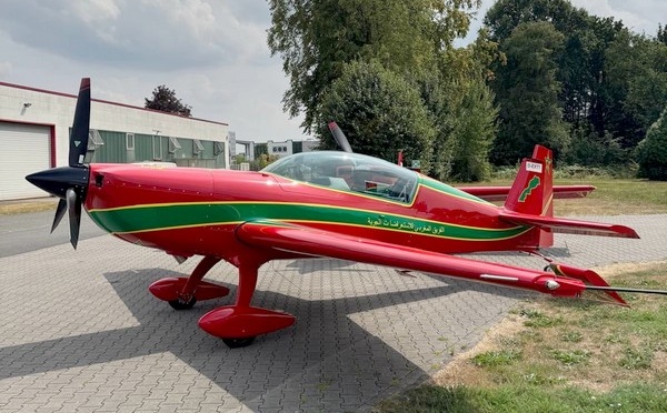 Livraison du premier Extra 300LX destiné à la patrouille acrobatique “Al Massira Al Khadra”