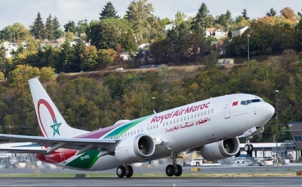Royal Air Maroc franchit le cap des 70 avions avec un Boeing 737 MAX 8