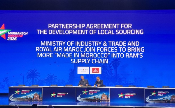 Marrakech Airshow 2026 : Royal Air Maroc veut remplacer jusqu’à 60% de ses importations par une offre marocaine