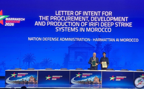 Marrakech Airshow 2026 : Le Maroc et Harmattan AI prévoient le développement et la production locale d’IRIFI