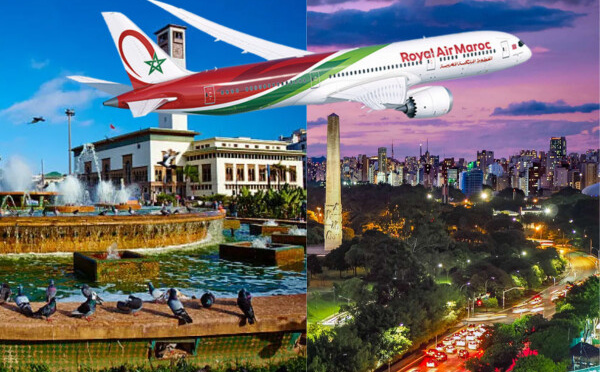 Royal Air Maroc passe à cinq vols hebdomadaires entre Casablanca et São Paulo