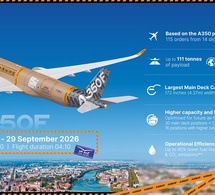 Airbus A350F : le futur cargo long-courrier franchit l’étape du premier vol