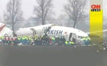 Un avion de la Turkish Airlines s'ecrase à Amsterdam