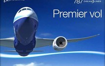 Premier vol du Boeing 787 Dreamliner dans le ciel de Seattle