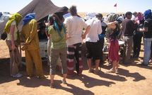 Une belle réussite pour la première exposition des météorites à M’hamid El Ghizlan