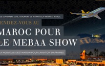 Marrakech accueille MEBAA show Morocco, le salon de l'aviation d'affaires les 25 et 26 septembre 