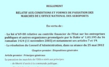 ONDA: Mise en place d'un nouveau règlement des Marchés