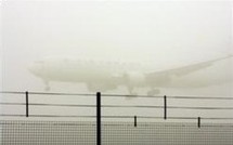 Brouillard sur L'aéroport MohammedV