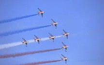 Show aérien à Rabat