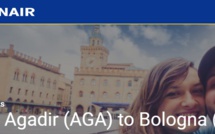 Ryanair reliera Agadir à Bologne, à partir du 2 novembre, deux fois par semaine