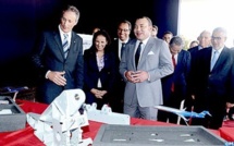 Bombardier organise une cérémonie symbolique à Midparc en présence du roi Mohammed VI
