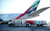 Emirates, première compagnie aérienne au monde à effectuer un vol de démonstration en A380 avec 100% de carburant durable