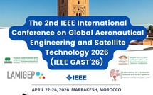 Marrakech accueillera la 2ème édition de la conférence GAST sur l'ingénierie aéronautique et spatiale