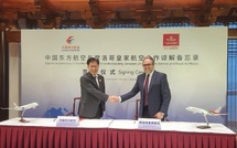 Royal Air Maroc et China Eastern signent un accord de partage de codes à Shanghai