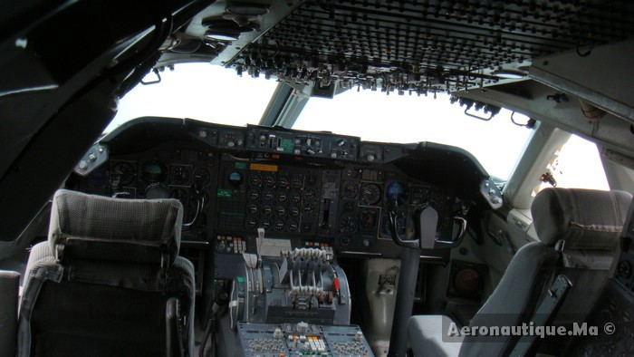 L'avion musée - B747 cockpit L'avion musée - B747 cockpit